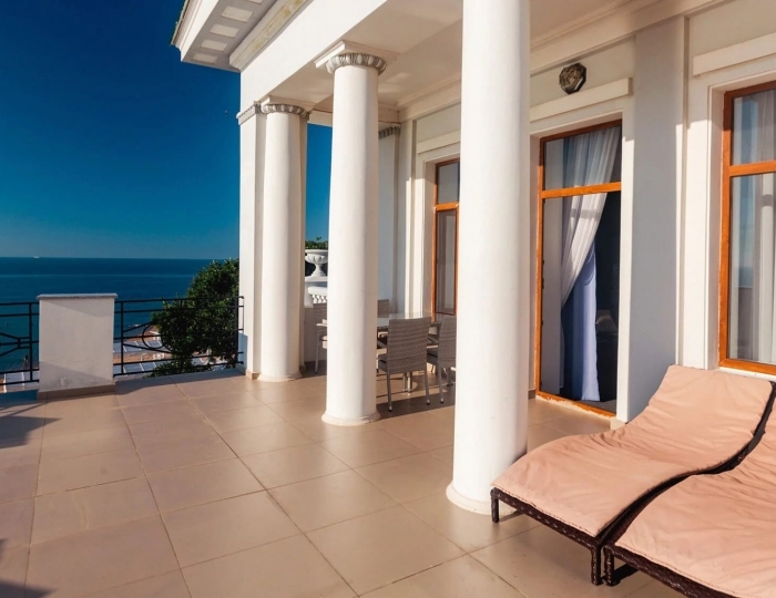 Двухкомнатный люкс с террасой (корпус «Графский») - Санаторий «Золотой берег» Евпатория