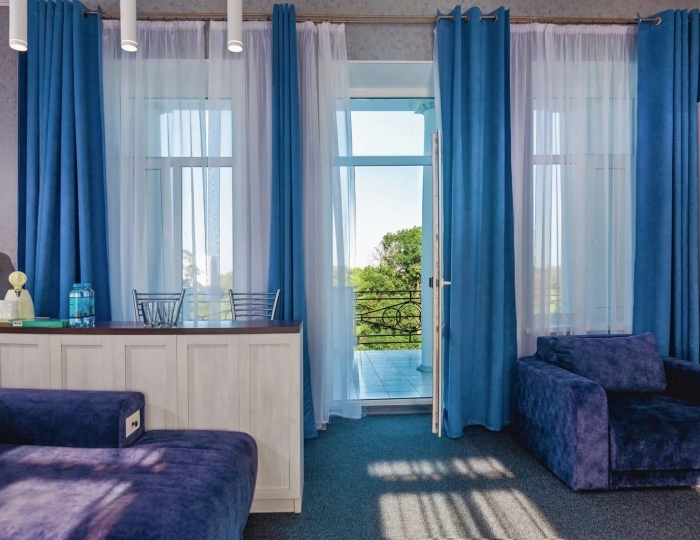 Двухкомнатный люкс с террасой (корпус «Графский») - Санаторий «Золотой берег» Евпатория