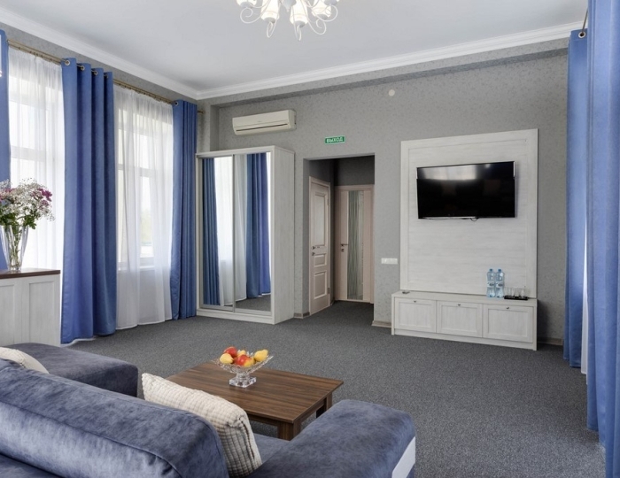 Двухкомнатный люкс с террасой (корпус «Графский») - Санаторий «Золотой берег» Евпатория