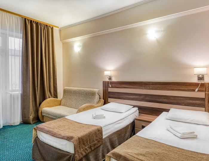 Улучшенный стандарт с балконом - Санаторий «Золотой берег» Евпатория